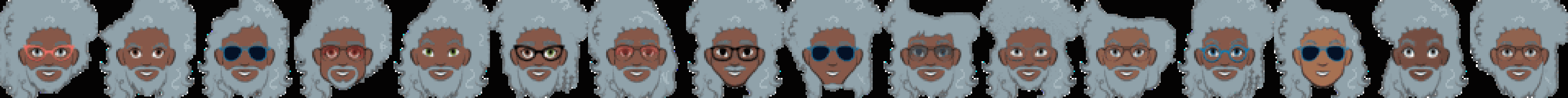 cartoon avatar diffusion guidance scale from 0 to 9